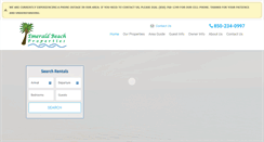 Desktop Screenshot of emeraldbeachproperties.com